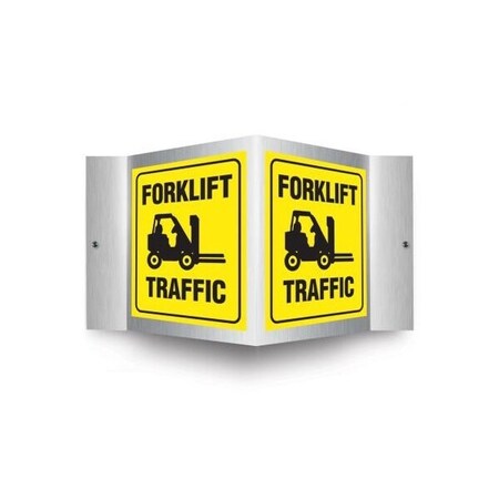 Accuform Aluminum, 6 in x 8.5 in, pre-drilled mounting holes PSM313